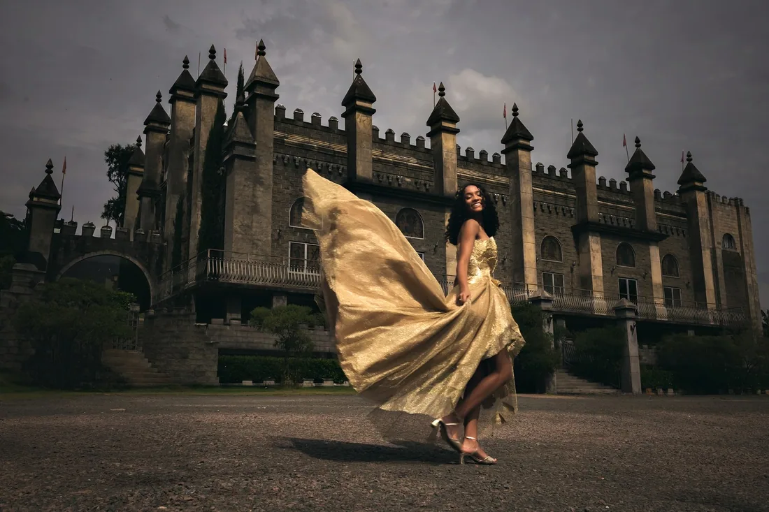 Debutante fotografada pelo Estúdio Victor Pimentel